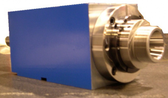 Block Spindle with ER50 nose for gun-drilling