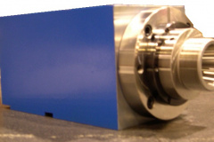 Block Spindle with ER50 nose for gun-drilling