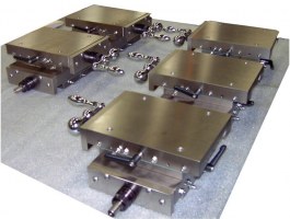 RSD6/RSD6: five compound dovetail slide assemblies with Turcite® ways and electroless nickel plating.