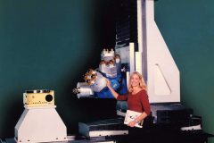 Flexmatic 4-axis Machining Cell 6-Head Turret/Rotary Table/Special Base with Chip Flume. Custom Enclosure