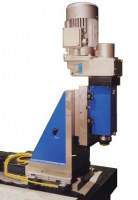 Vertical Block Spindle/Dovetail Slide Unit Geared Motor Drive, HSK Nose