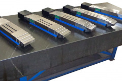 Five HHW7 Hardened Way Slides with Telescoping Metal Way Covers: Left Side