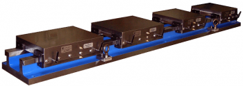 LHW9 Slide with 66" Long Base and Four Saddles - View 1