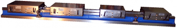 LHW9 Slide with 66" Long Base and Four Saddles - View 2