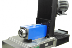 MB40 Spindle with 3 HP Motor Mounted on an LBW12 Low Profile Ball Way Slide - View 1