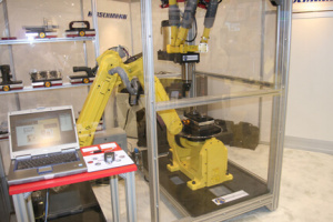 Milwaukee MachineTool Corp. would like to thank Hirschmann and all the vendors who collaborated in creating this cell for the IMTS 2008 show!