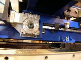 Close-up of Compound X-Y RTU Drive Side