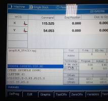 Close Up of Control Monitor
