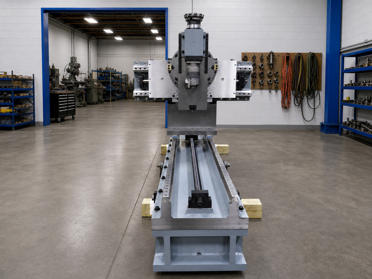 Portable 4-Axis Milling Machine - Milwaukee Machine Tool